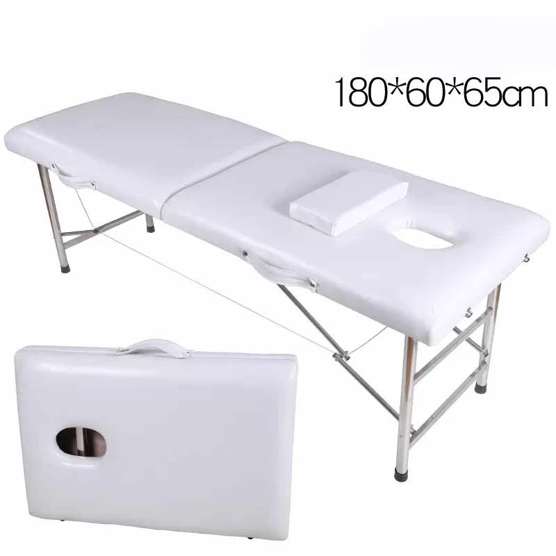 Bestseller Portable Foldspa Salon Bed High Quality Cheap PU Massage Table Modern Style Metal Foldable Bedroom/Living Room Bed