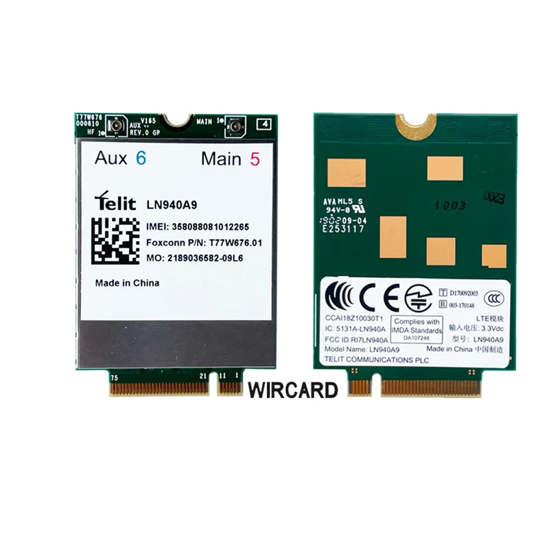 Telit LN940A9 T77W676 4G LTE モデム & アダプタ Amazon | Telit