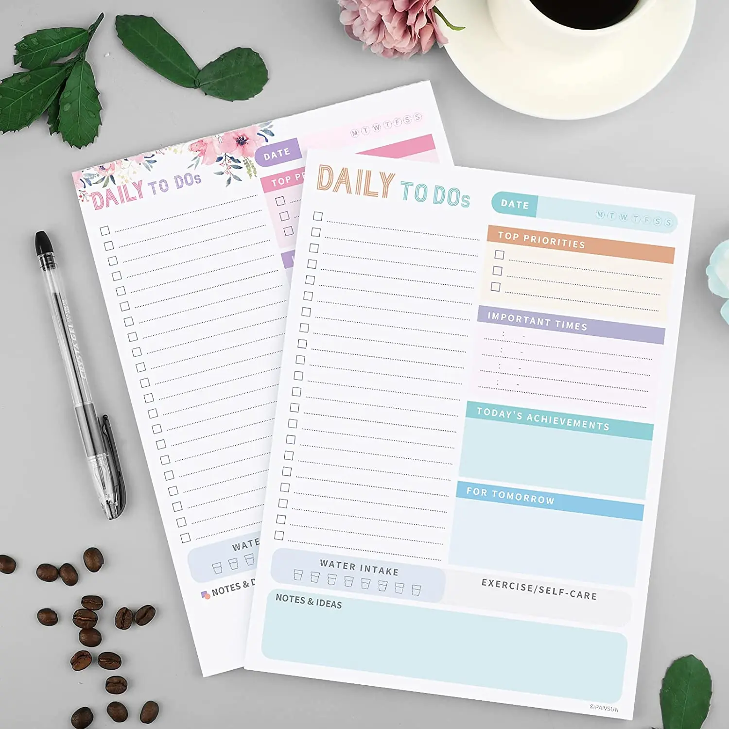 Free Sample Custom New Design High Quality  Wholesale Journal Agenda Daily Planner Notepad