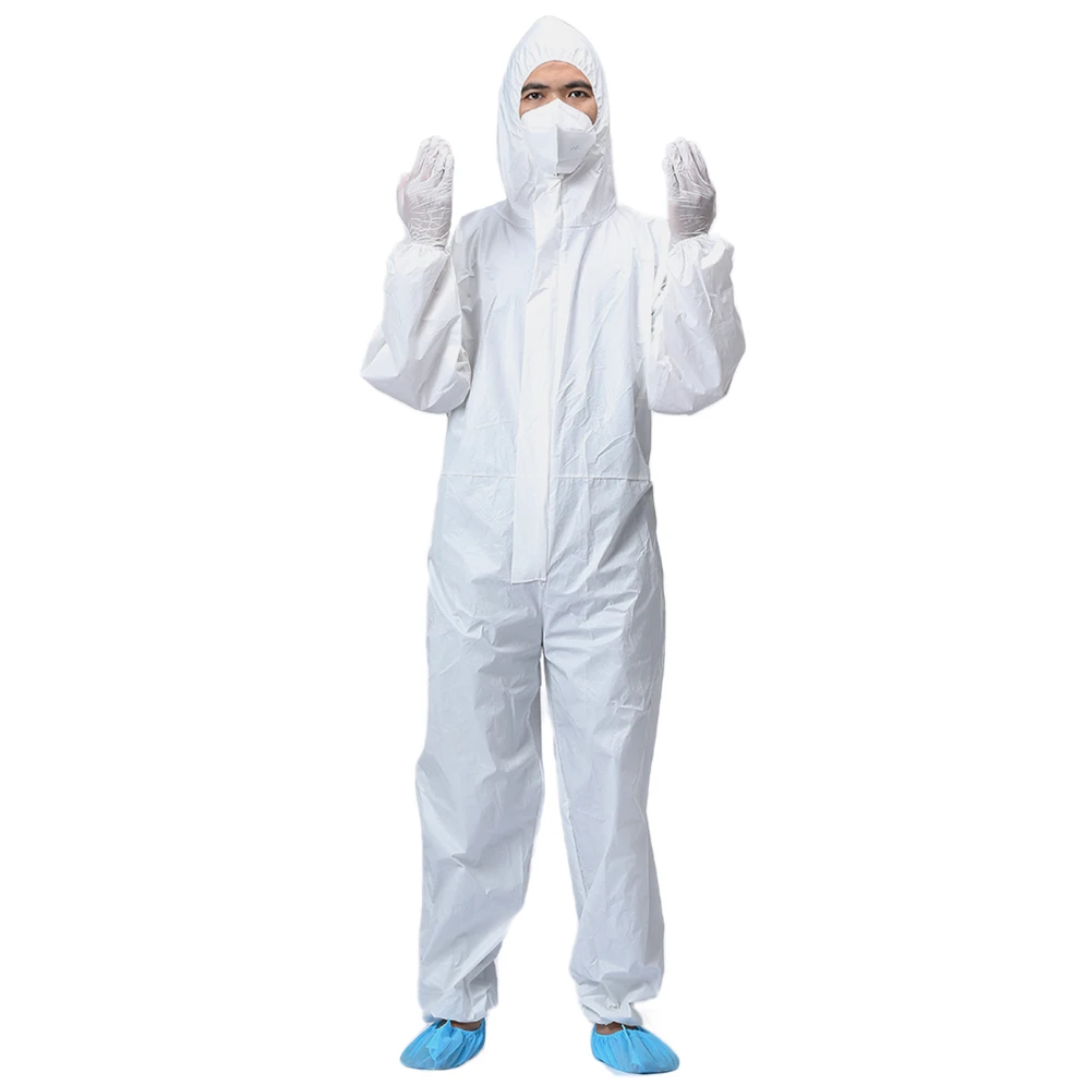 Medical  Ventilation clothing CE Anti static Disposable hazmat Protection Suites Protective Coverall