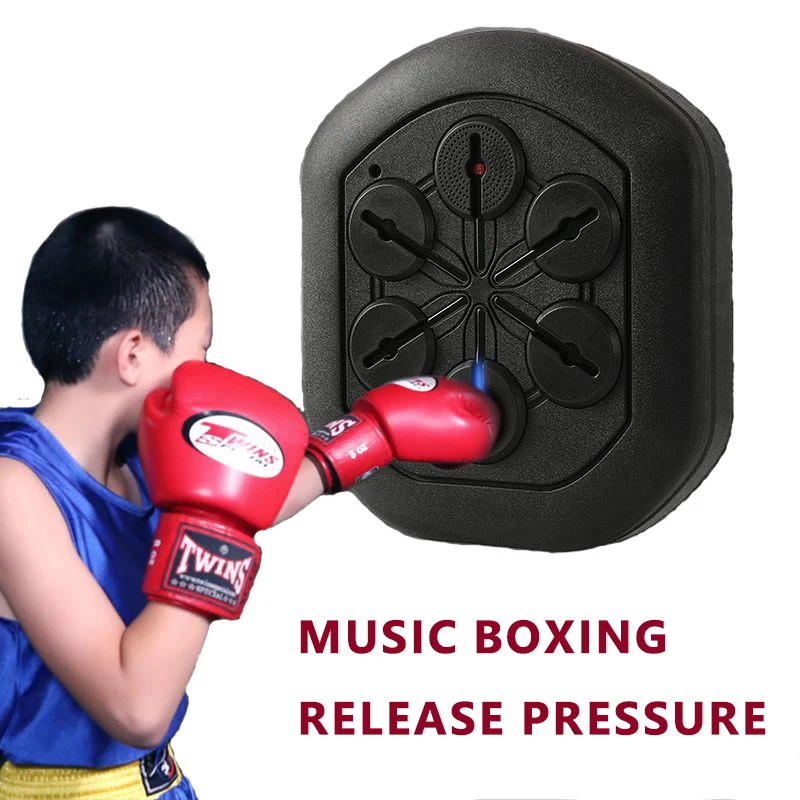PINNKL Smart Music Boxing Machine, Musical Boxing Machine, Boxing Machine  Wall Mounted, Music Boxing Training Machine, Electronic Punching Bag for