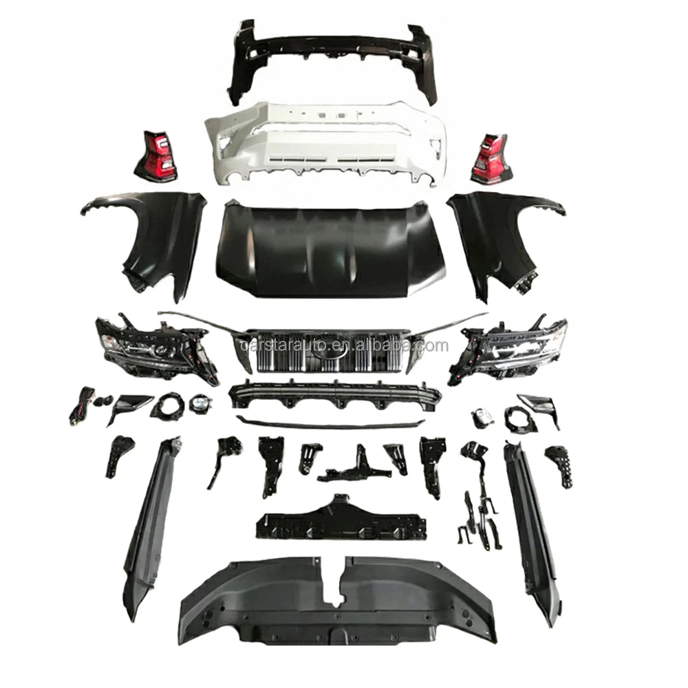 Upgrade Body Kit Car Bumper Headlamp Foglamp Tail Light For Land