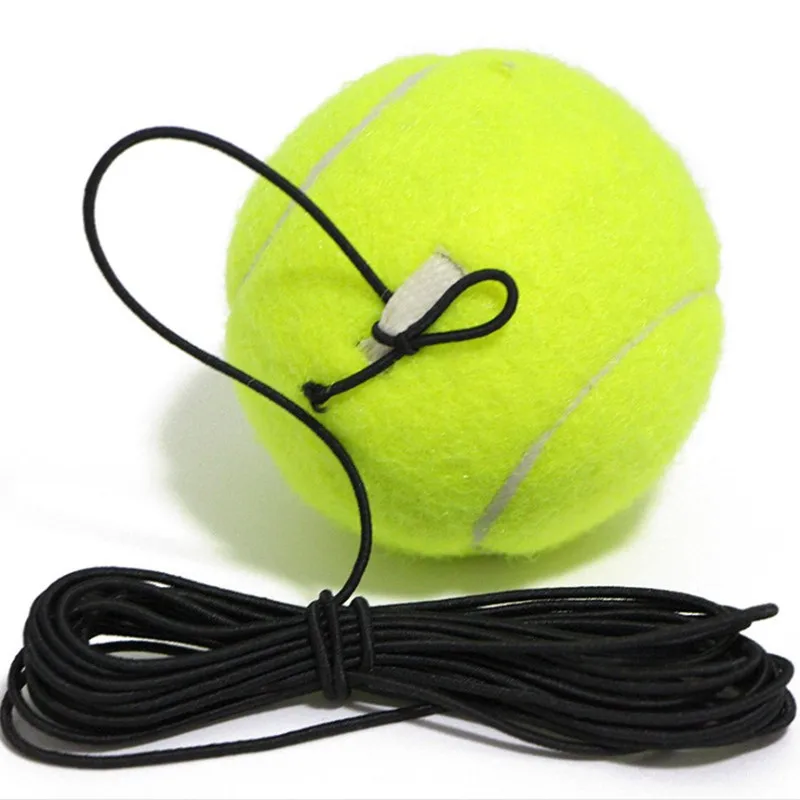 High Quality Rubber Woolen Training Tennis Balls Trainer Tennis Ball with String