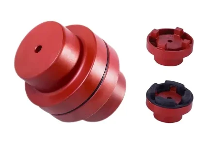 Mighty Manufacturers Good Price NM Flexible Couplings Drum Type Motor Rubber Pump Steel Flange  Sleeve Crown Gear Shaft Coupling