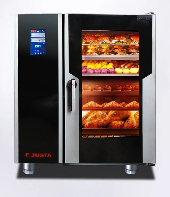 Multi-Functional GAS Combi Oven Commercial Steam Convection Oven Gas Rational Combi Oven in China