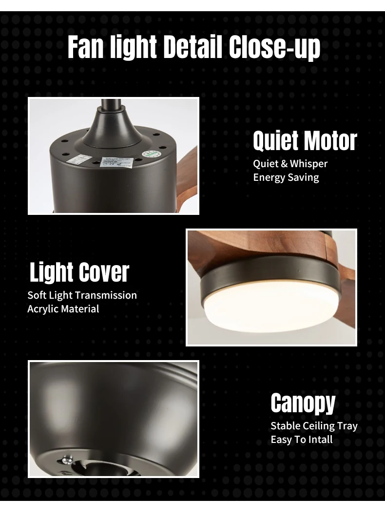 Fans Lamps Decorative Ceiling Fan Price Electric Rattan Parts Powered White Exhaust Ceiling Fan Price