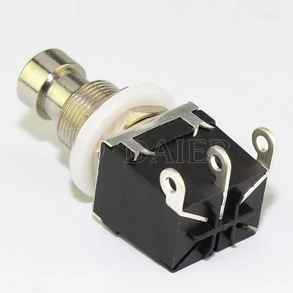 Spdt Momentary Foot Switch Stamp On-(on) 3 Pin Foot Switch Big Guitar ...