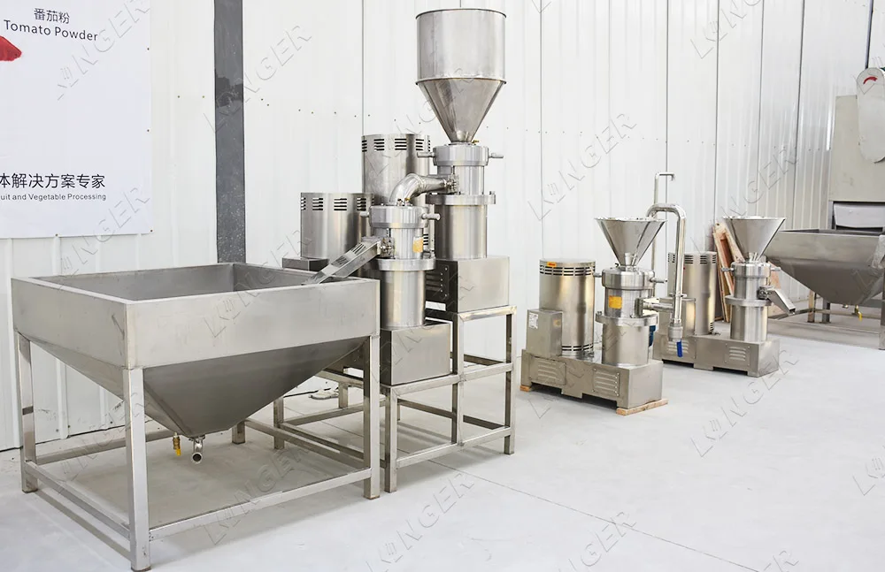 Cocoa Bean Grinder Colloid Mill Date Paste Making Peanut Butter Grinding Machine Price