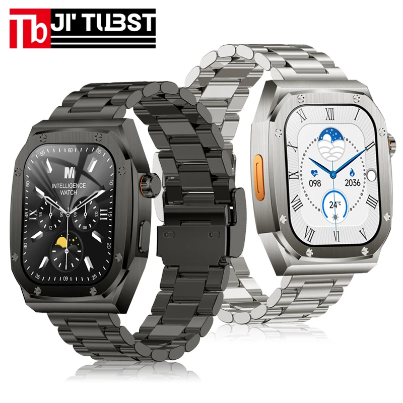 Z17 Max Smart Watch With Steel Strap Reloj Fashion Stainless Band  Waterproof Sport Z17max Smartwatch PK Z79 Max