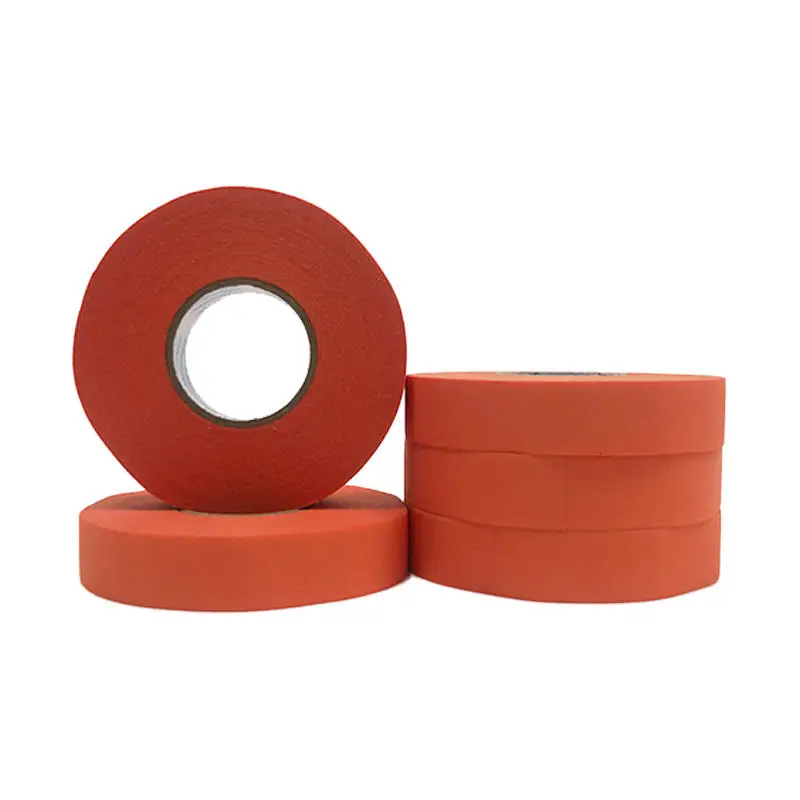 Fabric Masking Tape 125 Degree Heat-Resistant Acrylic Adhesive Sticker 25m Length Harness Tape Pressure Sensitive Cloth