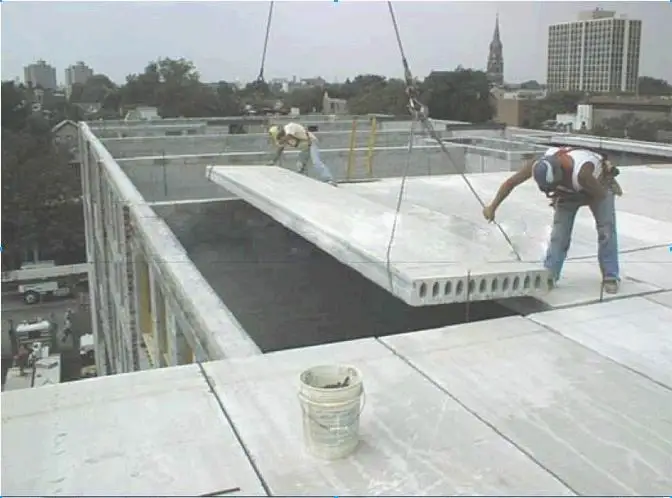 Precast Concrete Hollow Core Slab Machine for Roof Slab