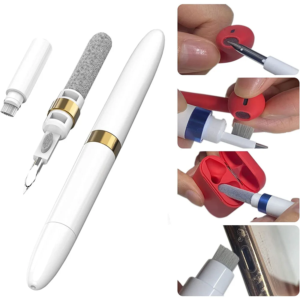 Pour Airpods Pro Kit De Nettoyage Stylo Brosse Bluetooth Écouteurs Étui