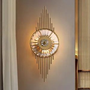 Innovative Design Wholesale Price Wall Lamp Interior Decoration Living Room Bedhead Crystal LED Wall Lamp