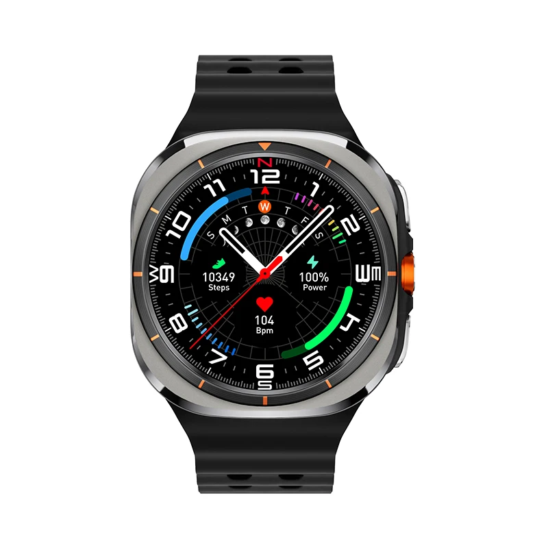 BW Ultra 4G Smart Watch with 1.508 Inch AMOLED Screen 3+32GB Memory Support Camera Video Call WiFi GPS Android 9.0 System