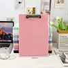 Boîte de rangement A4 avec presse-papier [Rose Cornéole Cerise]