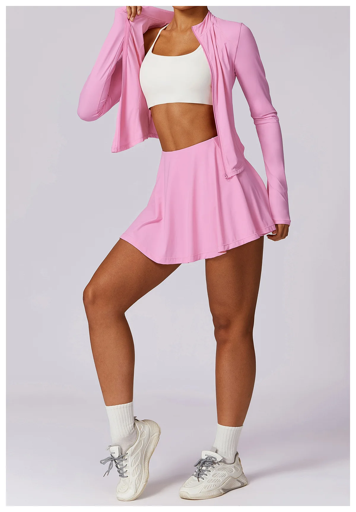 Wisteria Elegance UV Sun Protection Sports Jacket