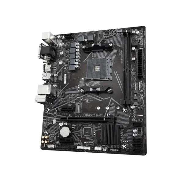 Ga Motherboard With Cpu A520 AORUS ELITE A520I DASH AC A520M S2H H DS3H AM4 5600 5600G 5600X 4600 4600G 4600G 5800x3D 5900 5900X