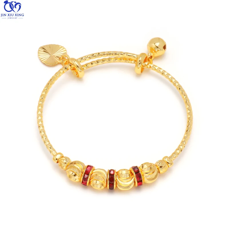 Buy 22Kt Plain Gold Baby Chain Bracelet 67VA9745 Online from Vaibhav  Jewellers