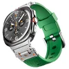 Conector plateado - TPU Bayer verde