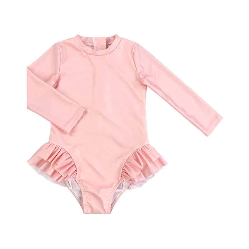 Yiwu Yiyuan Garment Upf 50+ Long Sleeve Swimsuit Swimsuits Baby Girl 1 ...