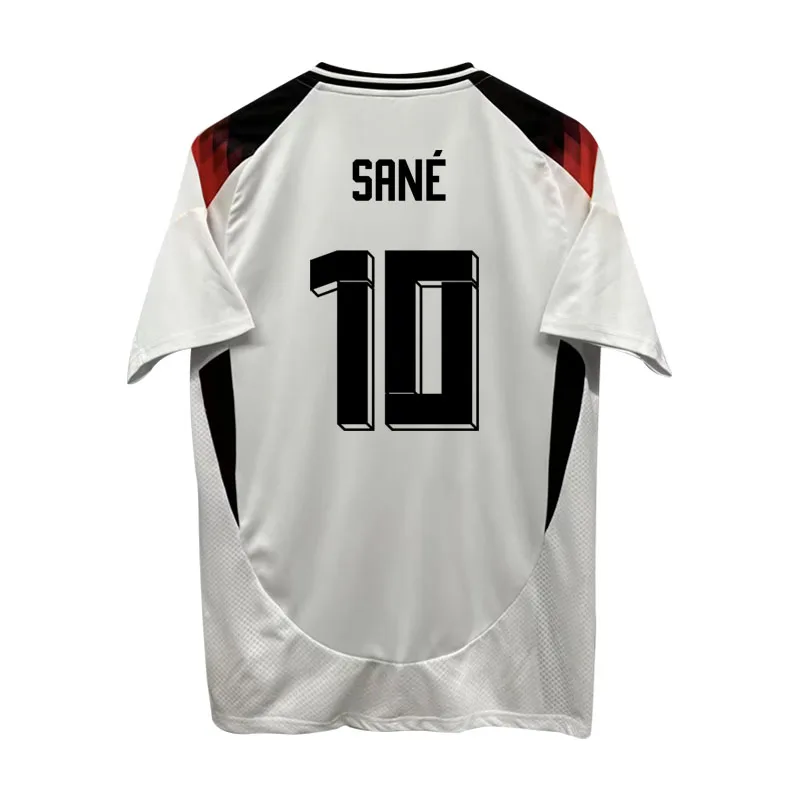 批发高品质德国球衣100% 涤纶快干男式足球服