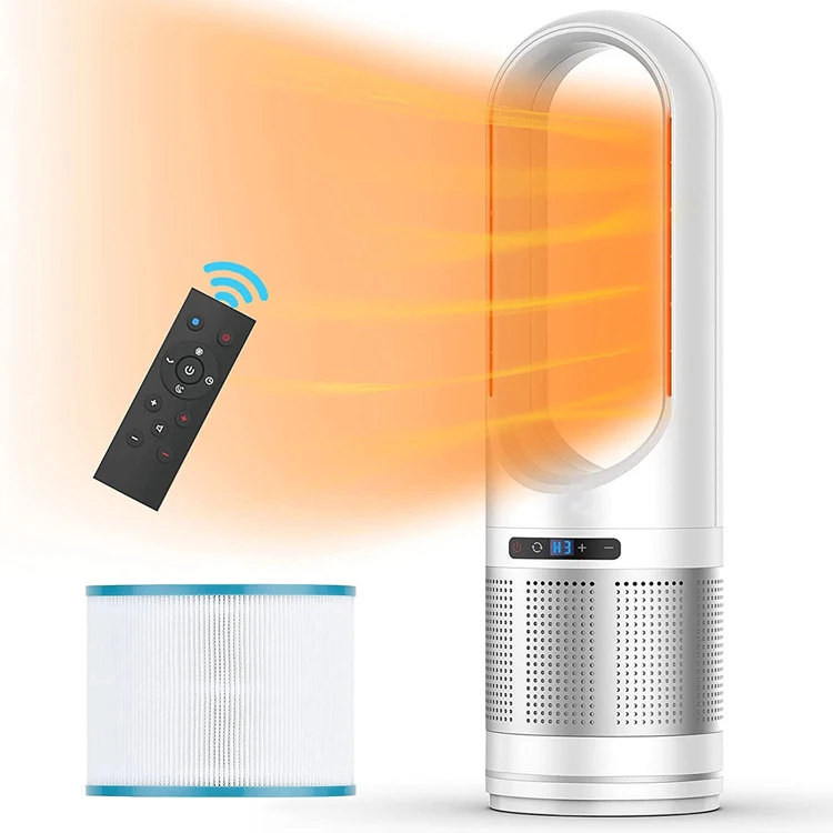 Ihomey AM-046JR LED Hot and Cold Bladeless Fan with H13 HEPA