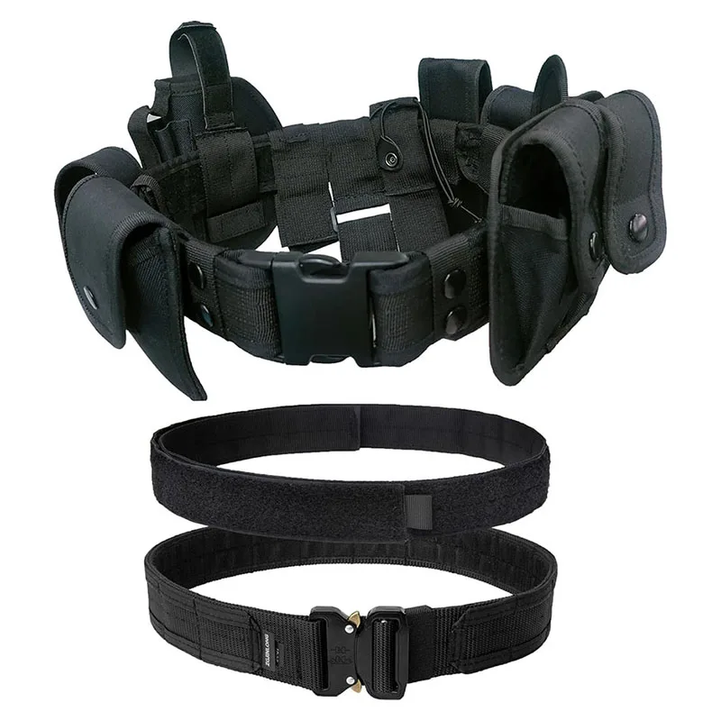 High Quality Durable Wear-resistant Tactical Duty Belt Tactical Portable Gift Box Duty Security Tactical Equipment System Set