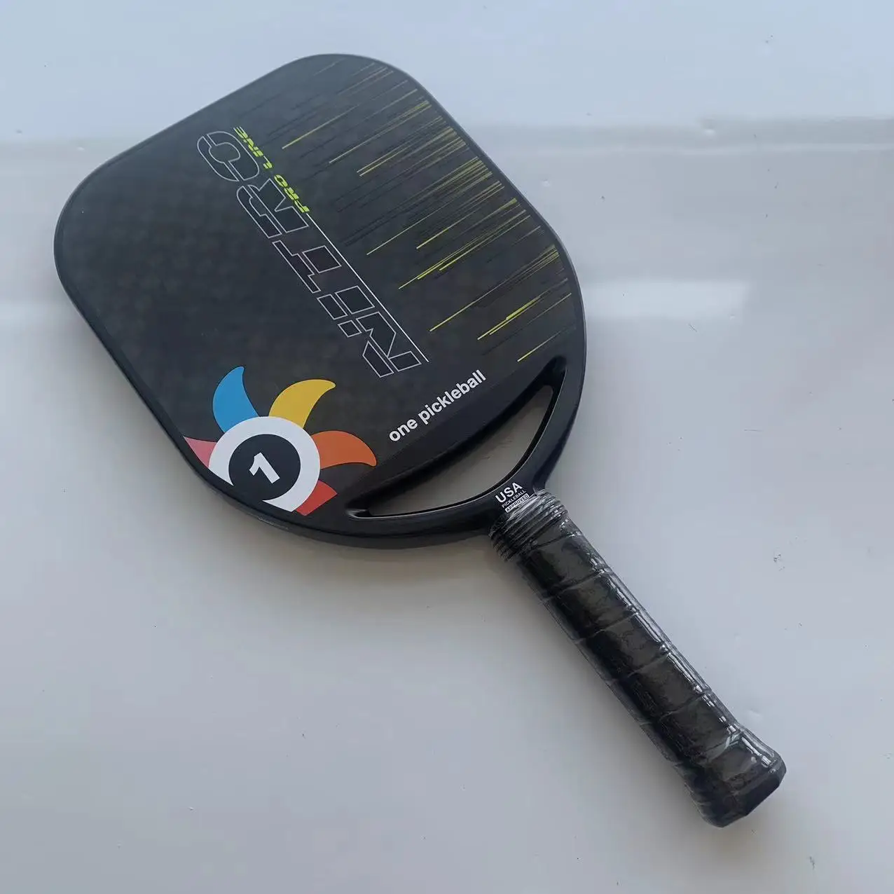 Pickleball Paddles 12k Carbon Fiber Surface Integrated Molding Pickle Ball Rackets With High