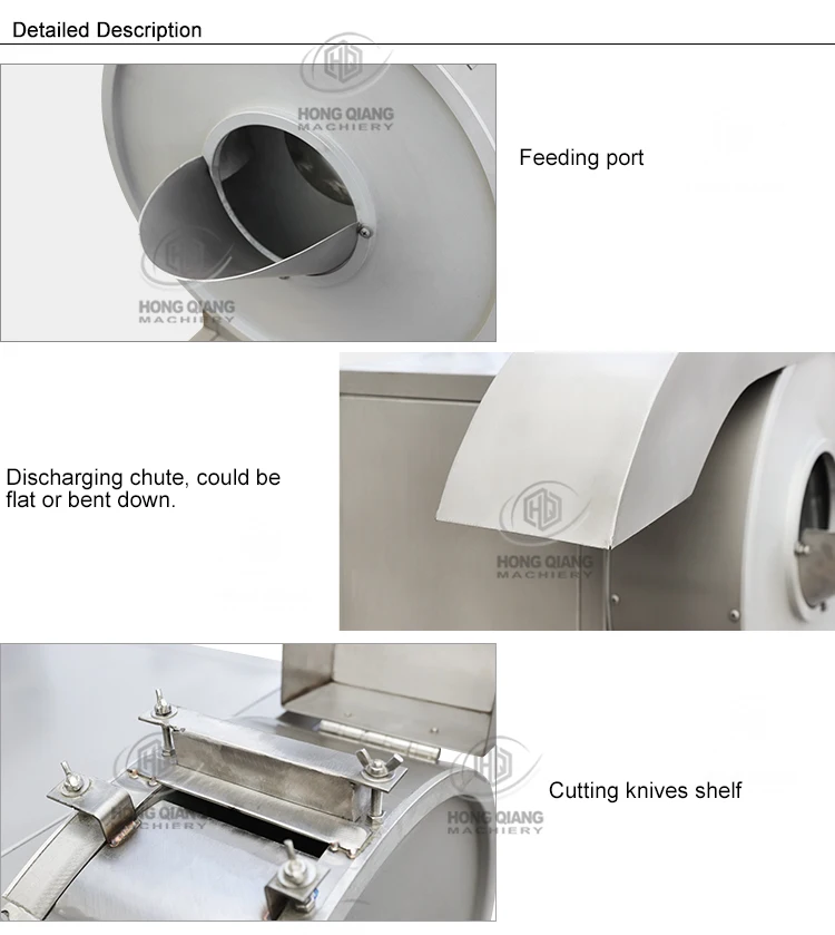 industrial cutting machine vegetable