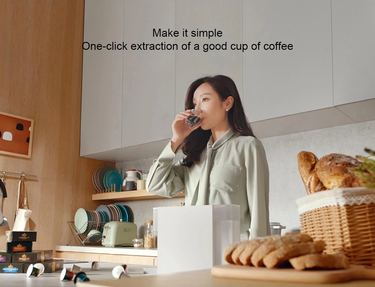 Xiaomi Mijia Coffee Machine 20bar Capsule Coffee Machine Ground ...