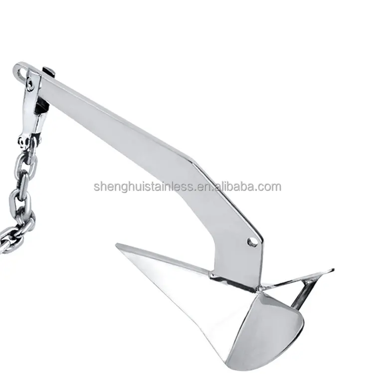 product high holding power delta anchor stainless steel yacht anchor polished oem marine hardware-4