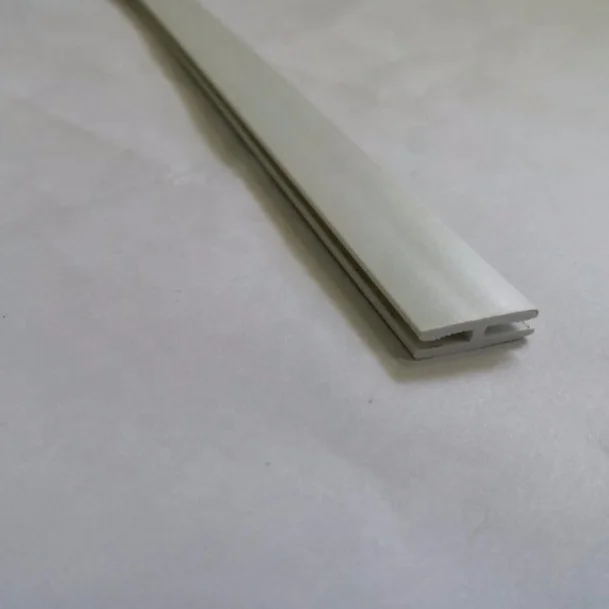 H-Shape PVC Plastic Profile for 2mm Thickness Sheet
