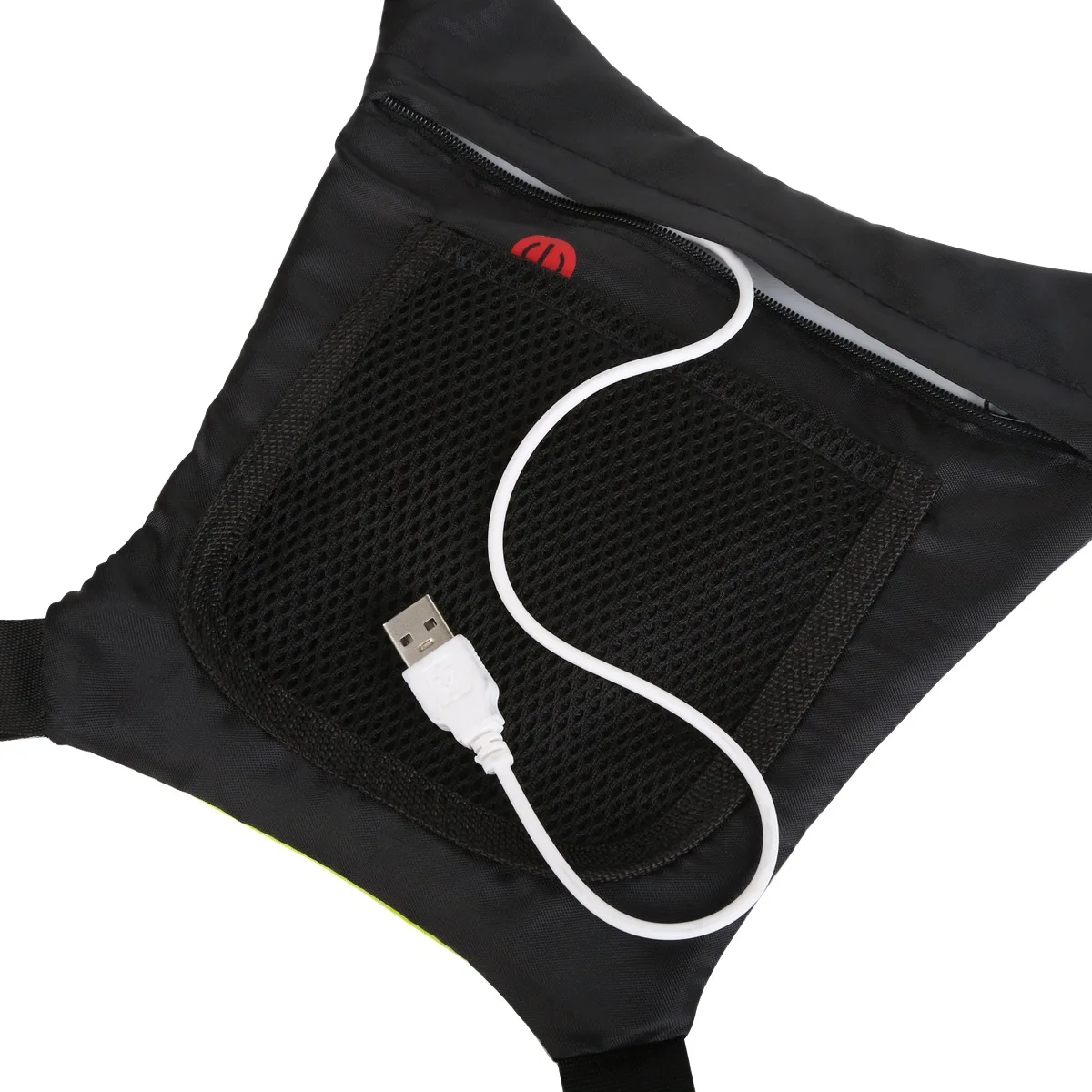 Led Turn Signal Vest for Runners Workers Jogging Biking at Night High Visibility Flashing LED Light Safety Gilet