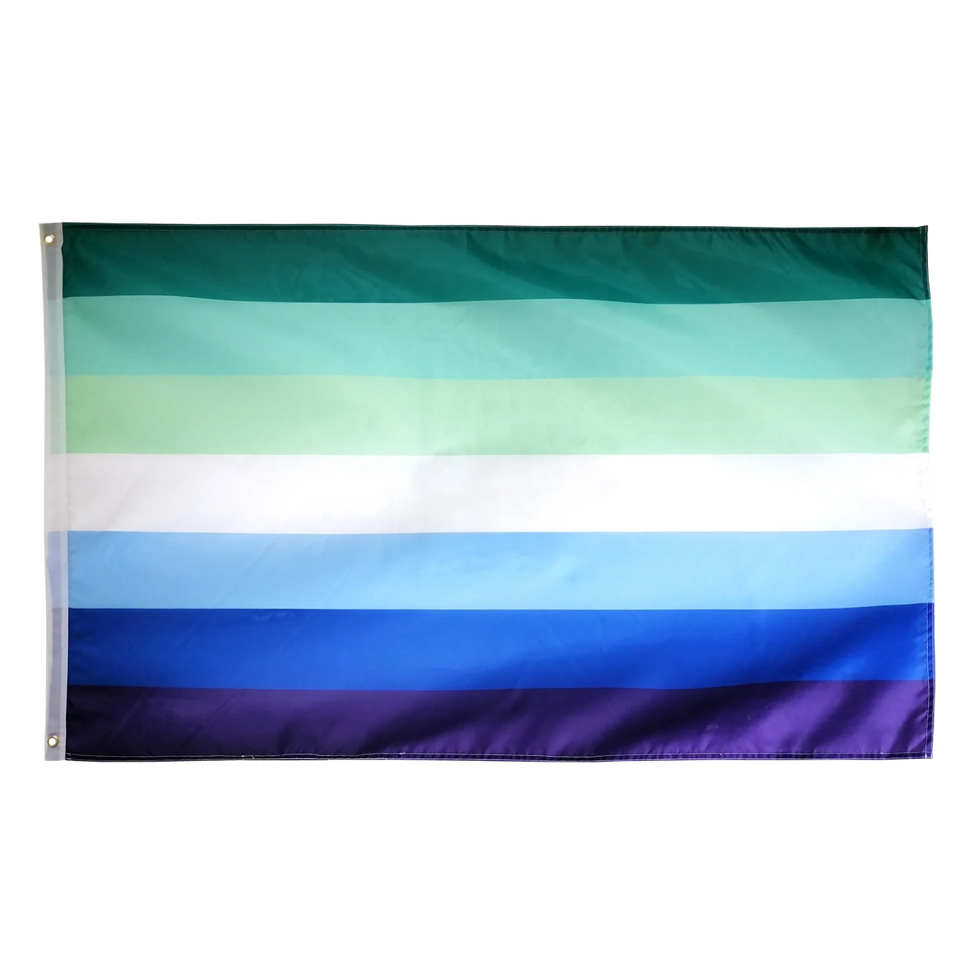 Boutons De Manchette Drapeau LGBT Gay Pride - Chromé, En Alliage, Neufs