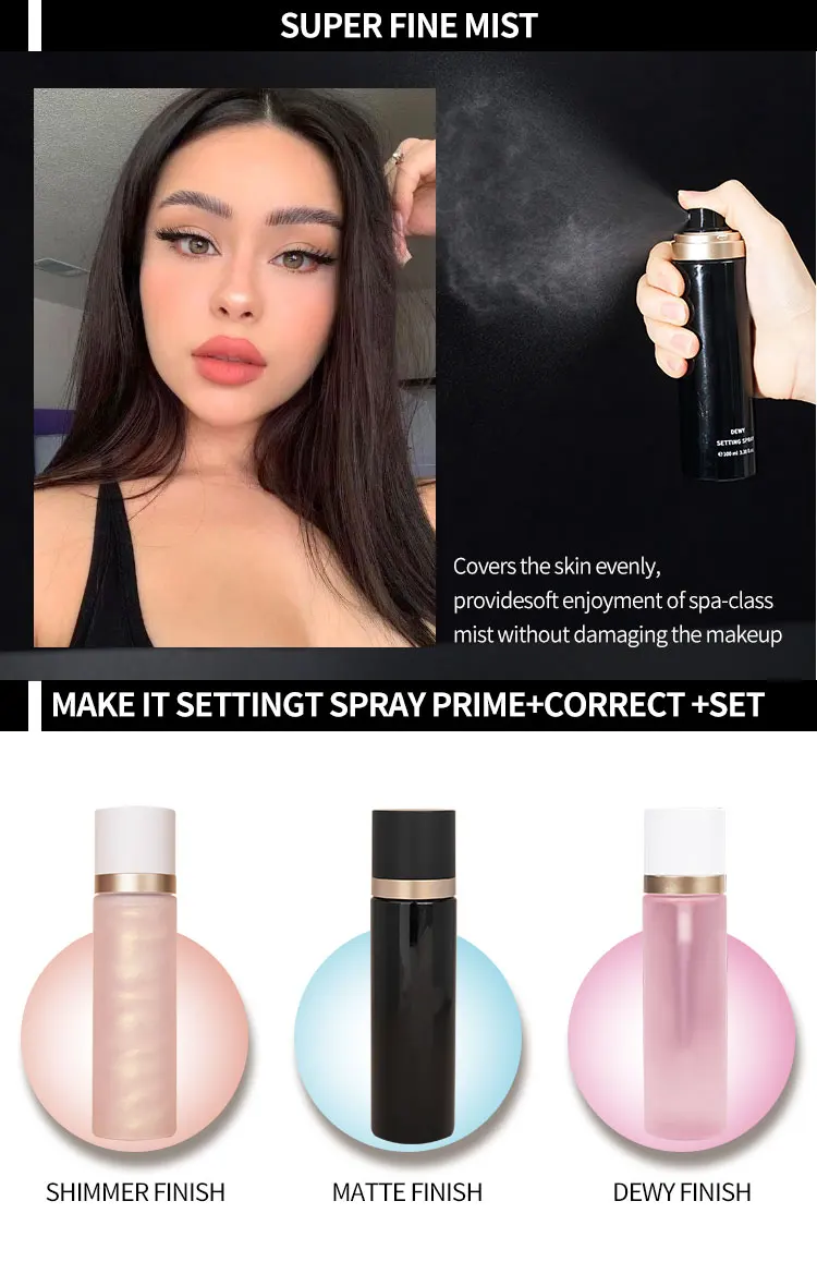 100ml Makeup Setting Spray Long Lasting Sweatproof Waterproof Oil