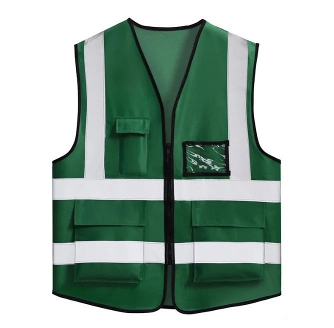 Wholesale Custom Logo High Visibility Reflective Clothes Construction Safety Vest