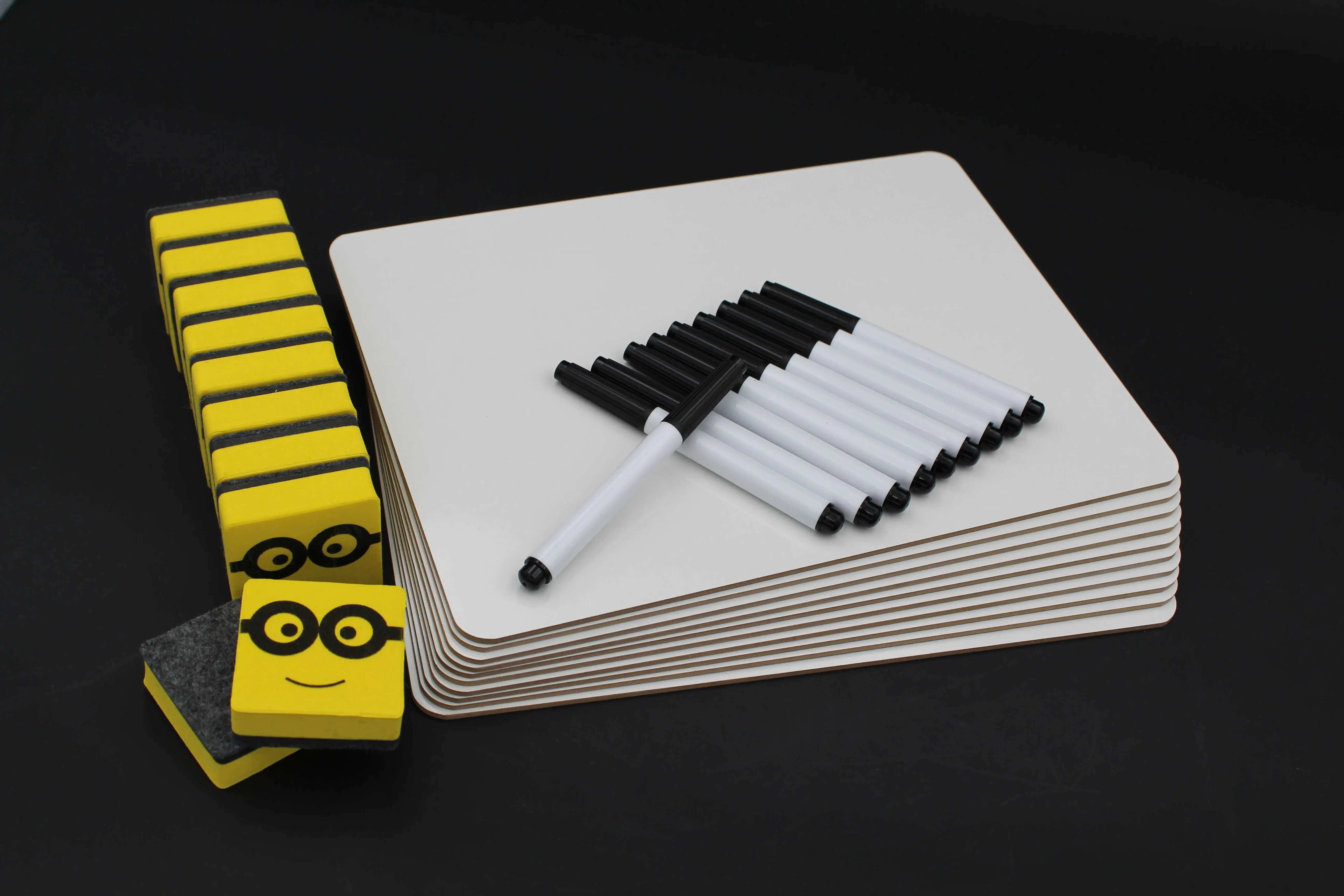 Factory Customized 9 X12 Inch Double Side Mini Dry Erase Whiteboard For