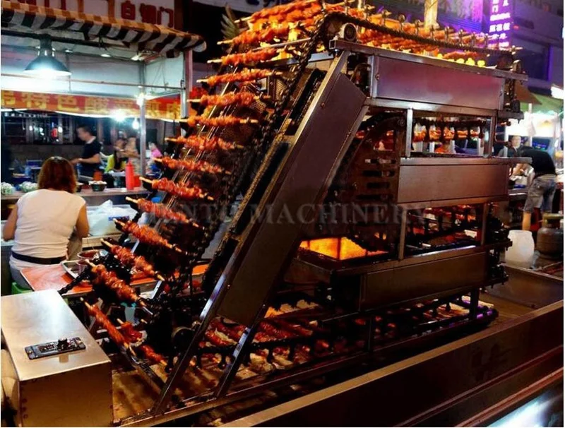 Automatic Electric Roast Meat Skewer Machine / Doner Kebab Machine / Skewer Toaster Electric