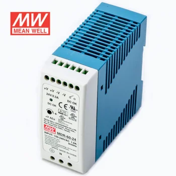 MEAN WELL MDR-60-24 24V 2.5A Single Output Industrial DIN RAIL 60W Switching Power Supply