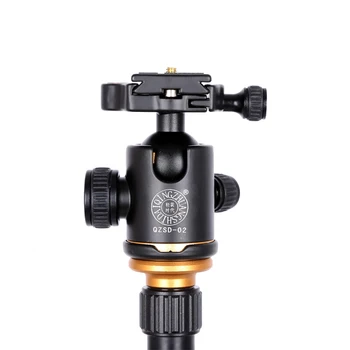 Q02 8KG Load Panoramic Swivel Tripod Ball Head 1/4 Screw Mount Mini Camera Tripod Ball Head for DSLR Digital Camera detail image