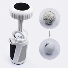 Custom Logo Golf Ball Washer Golf Water Cleaner New Design Golf Ball Washing Plastic Material Packed Box