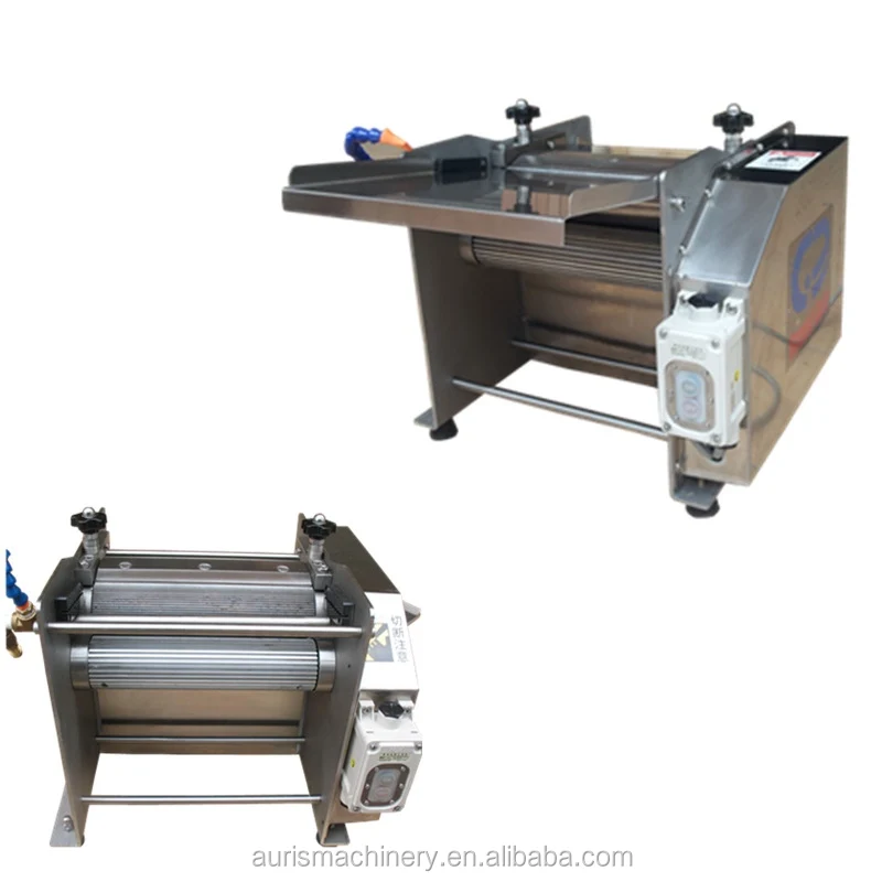 Efficient Fish Fillet Peeling Cod Fish Catfish Skin Scraping Removing Machine