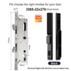Z5 with 3585 Dual-Hook Single-point Mortise(22x270mm)