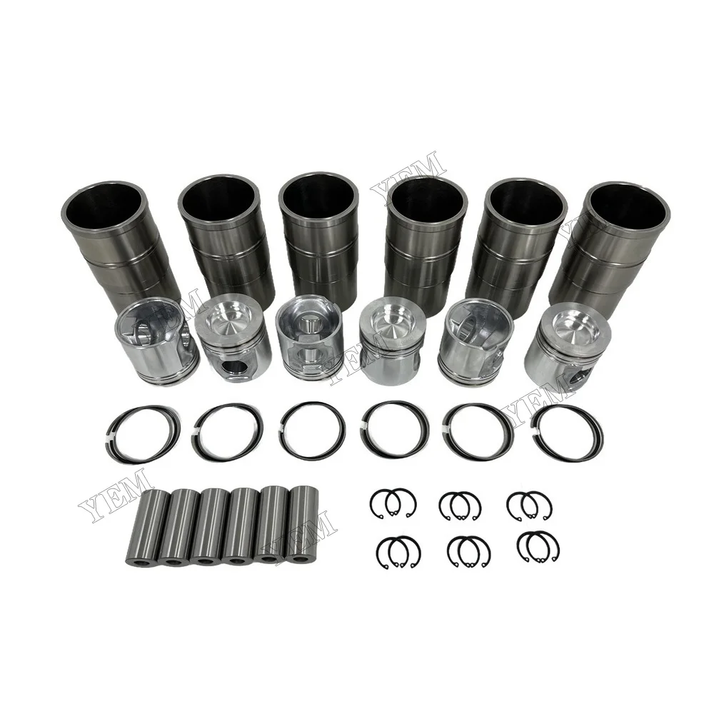 For Volvo D7E Cylinder Liner Kit Standard Size Engine Parts 3