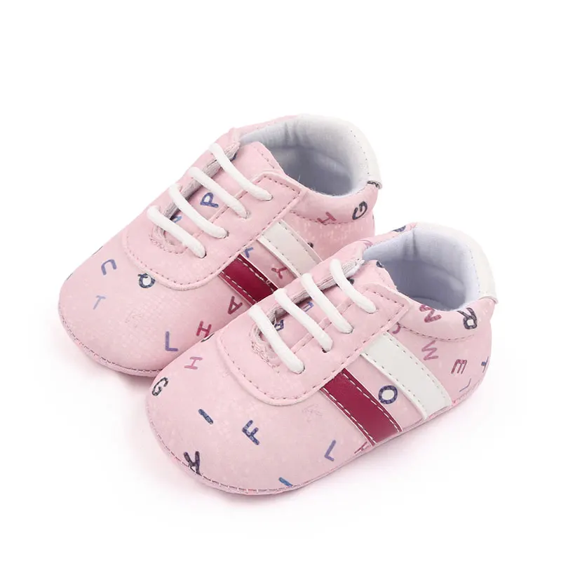 Hot Selling Spring& Autumn First Walking Prewalker Unisex Baby Toddler Shoes for Boys and Girls manufacture
