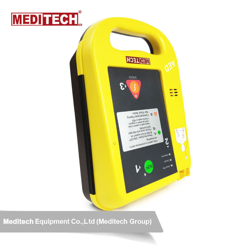 
 Автоматизированный внешний дефибриллятор Meditech Defi5 для оказания первой помощи по удивительной цене и с расширенными функциями  