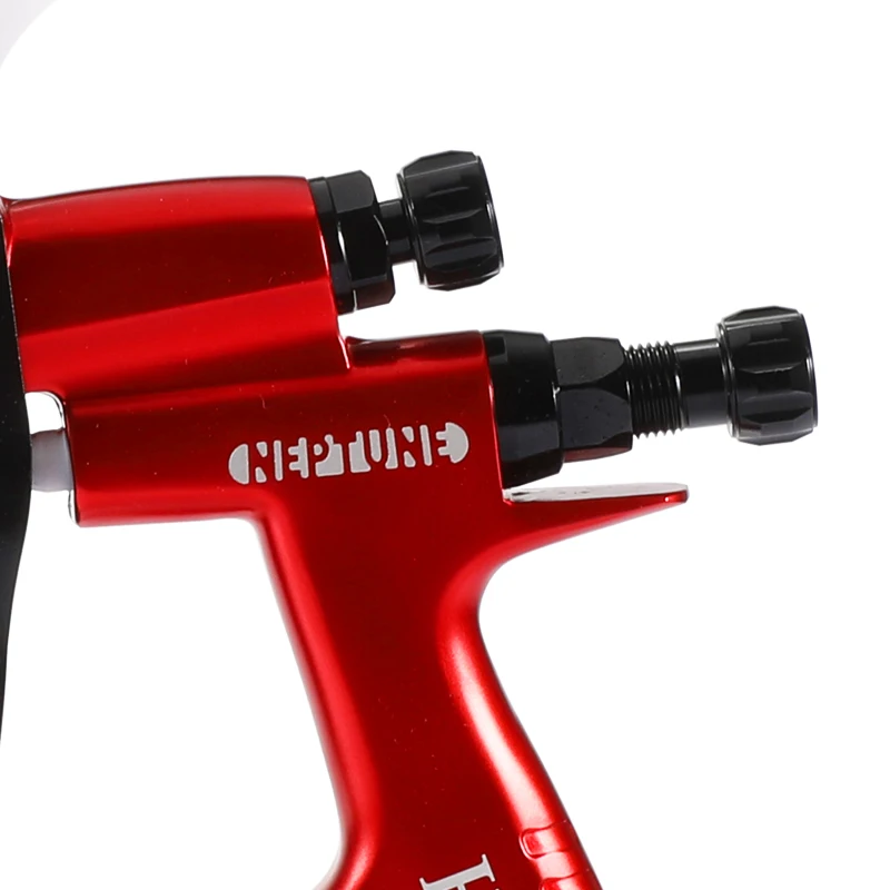 Devilbiss Style 600ml Neptune Red Spray Gun – 1.3mm Nozzle For Car Paint – 2 Year Warranty 1 thumbnail image