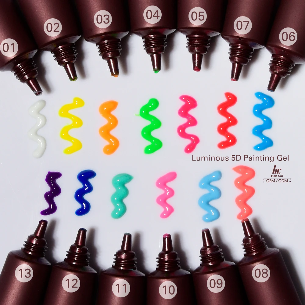 Free Sample Candy Jelly Pudding Diy Gel Nail Art Luminous 5d Painting