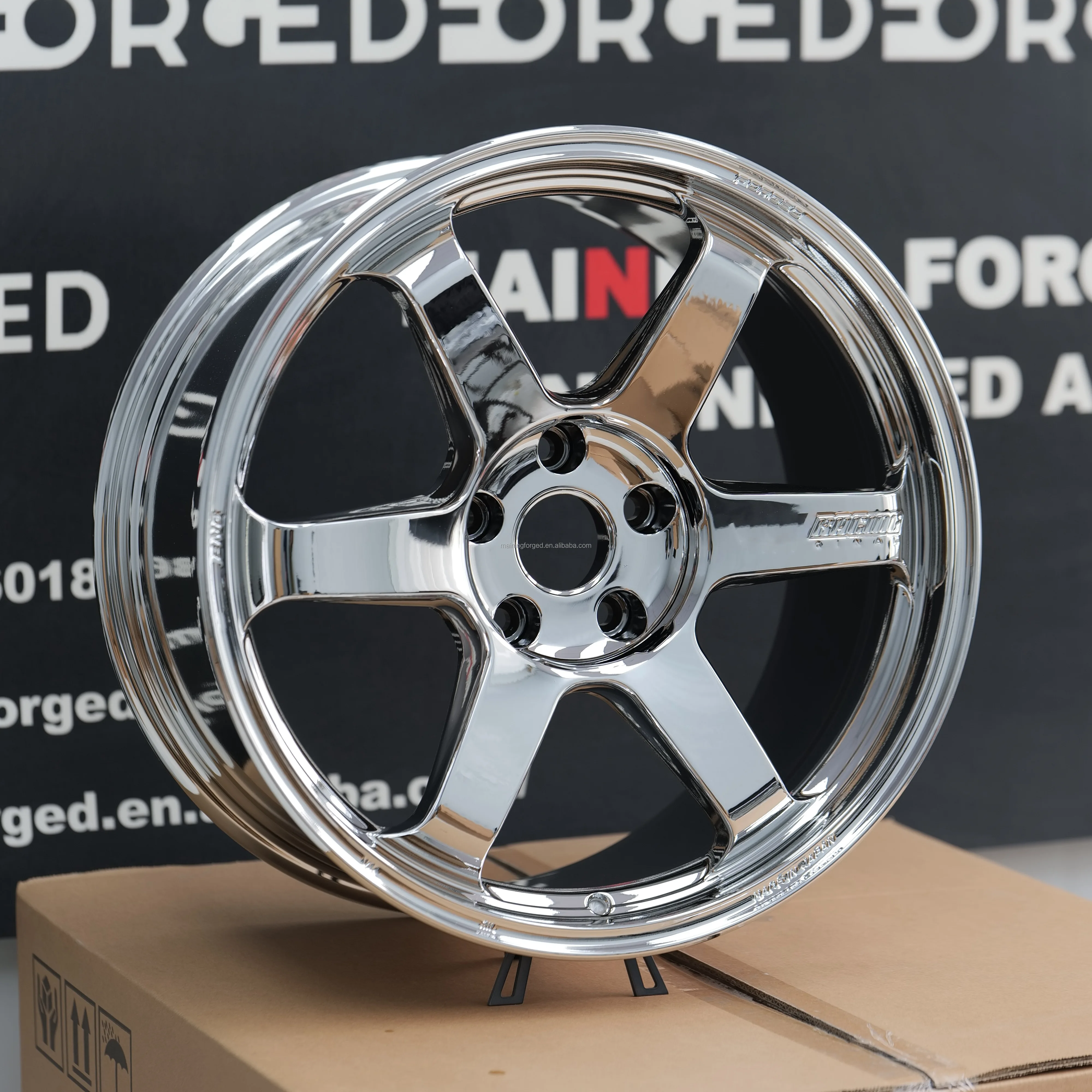 Mn Rim Sign MN Forged Concave Chrome Wheels 5x120/5x114.3 - Replica Volk Racing ...