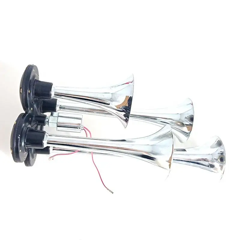 4 Trumpet Loud Train Truck Air Horn Car Truck Boat Train Bus Air Horn